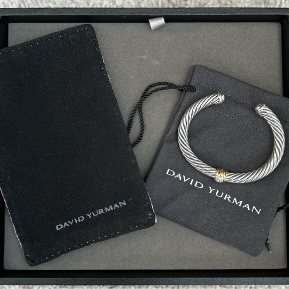 New David Yurman Cable Station Bracelet-size Small - Picture 12 of 15